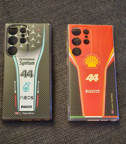 Kundenbewertung mit Foto zu Ferrari F1 2024 Livery - Individuelle Handyhülle für Samsung