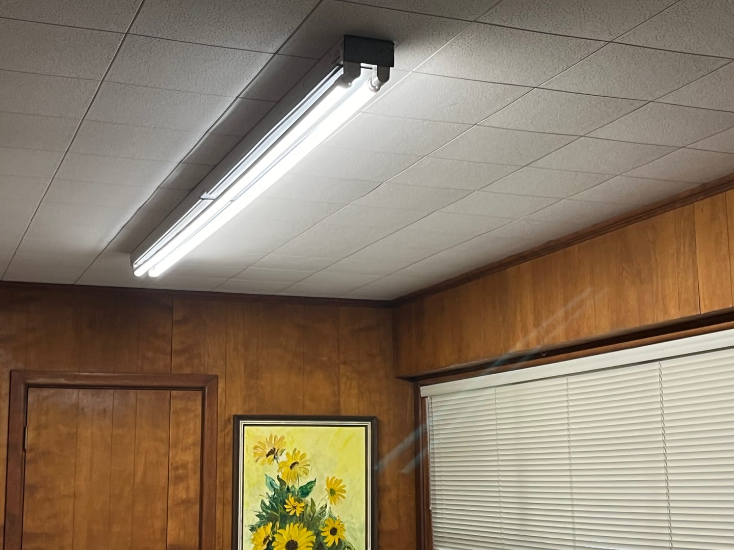 Customer photo review of T8 8ft LED Tube/Bulb - 48w/40w/36w/32w Wattage Adjustable, 130lm/w, 3000k/4000k/5000k/6500k CCT Changeable, Frosted, FA8 Single Pin, Double End Power - Ballast Bypass