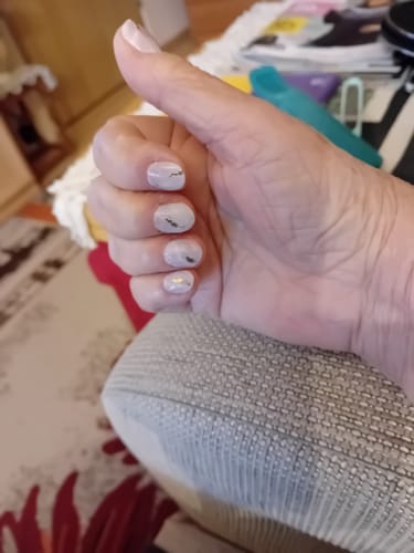 Noritta K. review of UV Gel: Gold Rush Marble image 1 out of 1