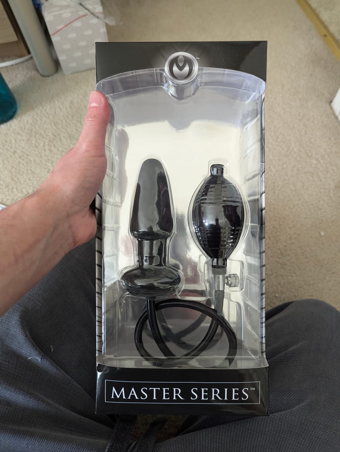 Customer photo review of Expand Inflatable Anal Plug