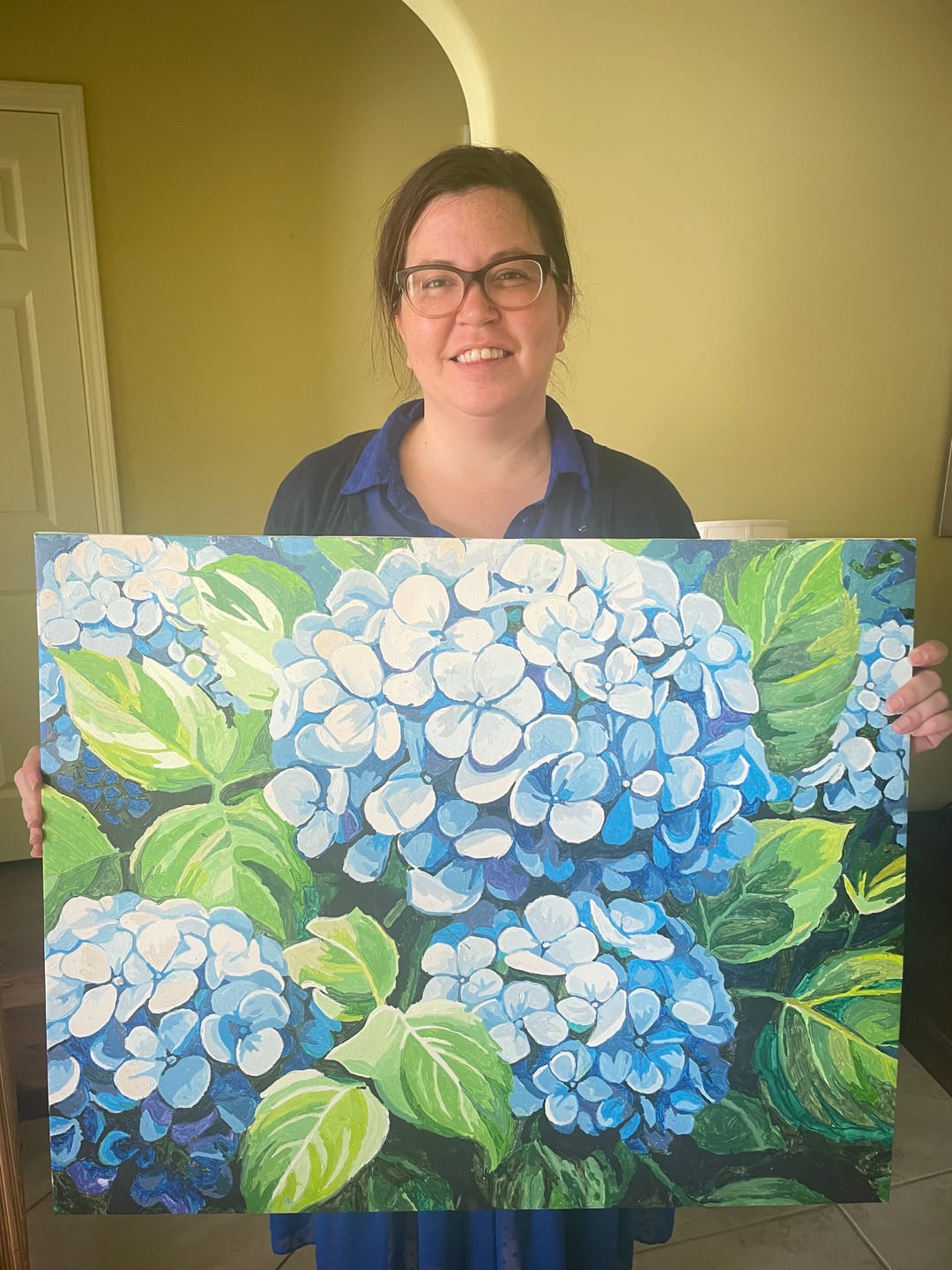 Customer photo review of Clustered Hydrangeas