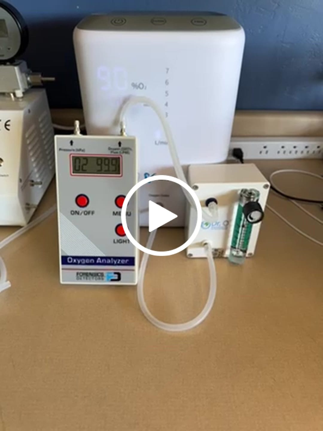 Customer video review of 1-7L/Min Home Oxygen Concentrator VH-3