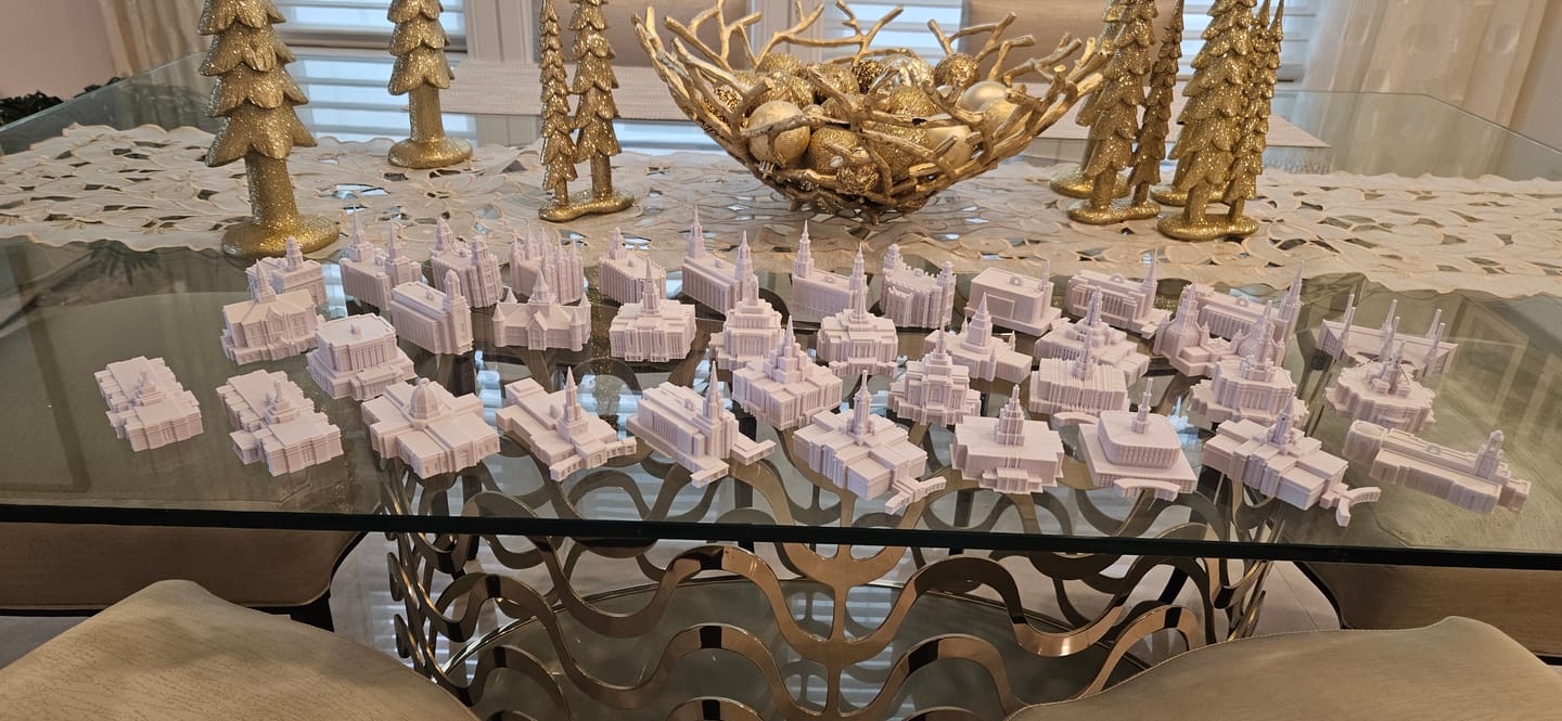 Customer photo review of (PACK of 5) Temple Christmas Ornaments | Choose Any Temple
