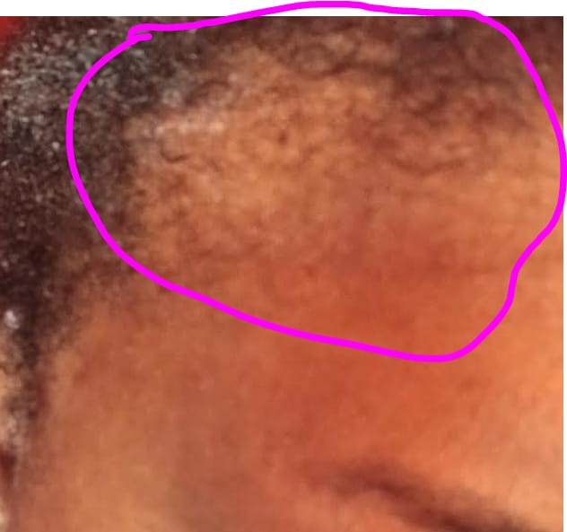 Customer photo review of INDULGE Moisturizing Deep Conditioning Treatment
