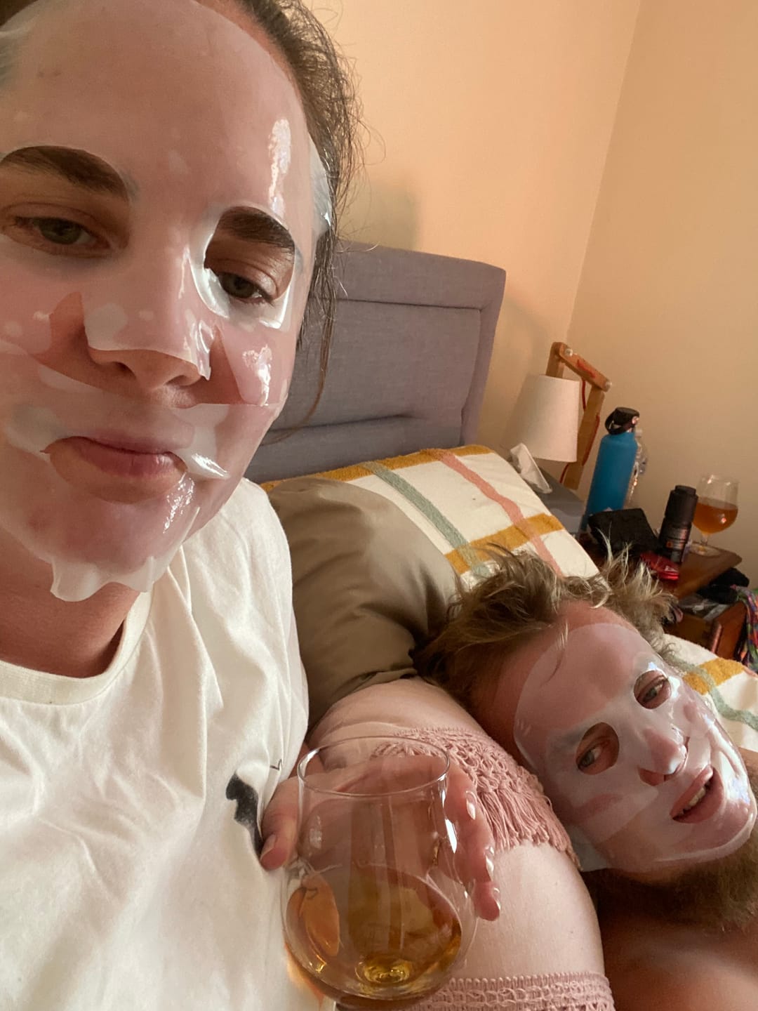 Customer photo review of The Naked Skin Bio-Collagen Mask