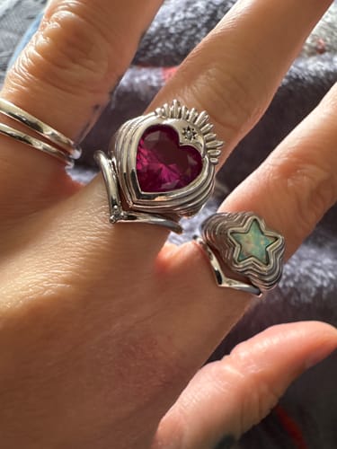 Customer photo review of Queen Of Hearts Silver