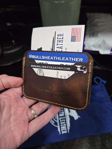 Customer photo review of Pflugerville Card Wallet
