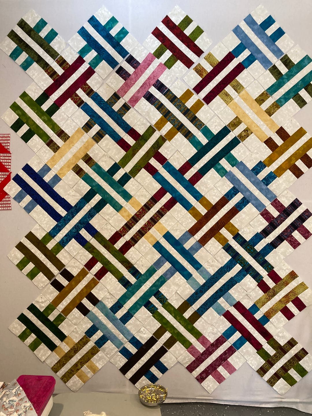 Customer photo review of Tangled Quilt Pattern