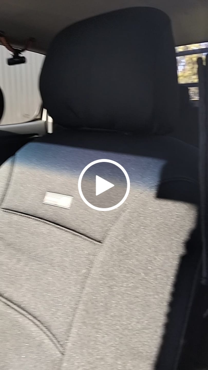 Customer video review of Sharkskin Seat Covers for Toyota Hilux Dual Cab (03/2005-06/2015)