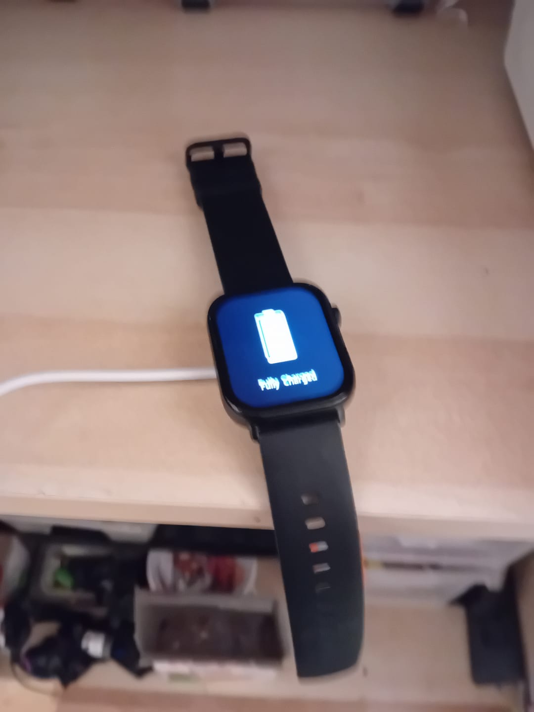 Customer photo review of Ekstra lader til Colmi Connect 8