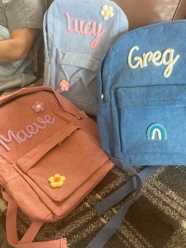 Annette C. review of KNIT & CARRY – Personalized Knitted Backpack image 1 out of 1