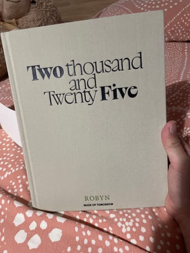 Customer photo review of 2025 Daily Diary