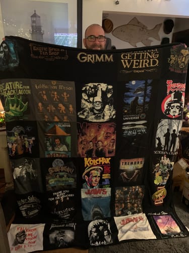 Customer photo review of T Shirt Quilt by Project Repat