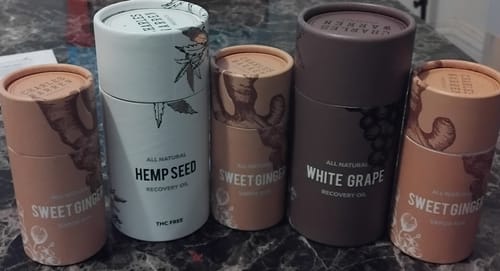 Customer photo review of Sweet Ginger Vapor Rub