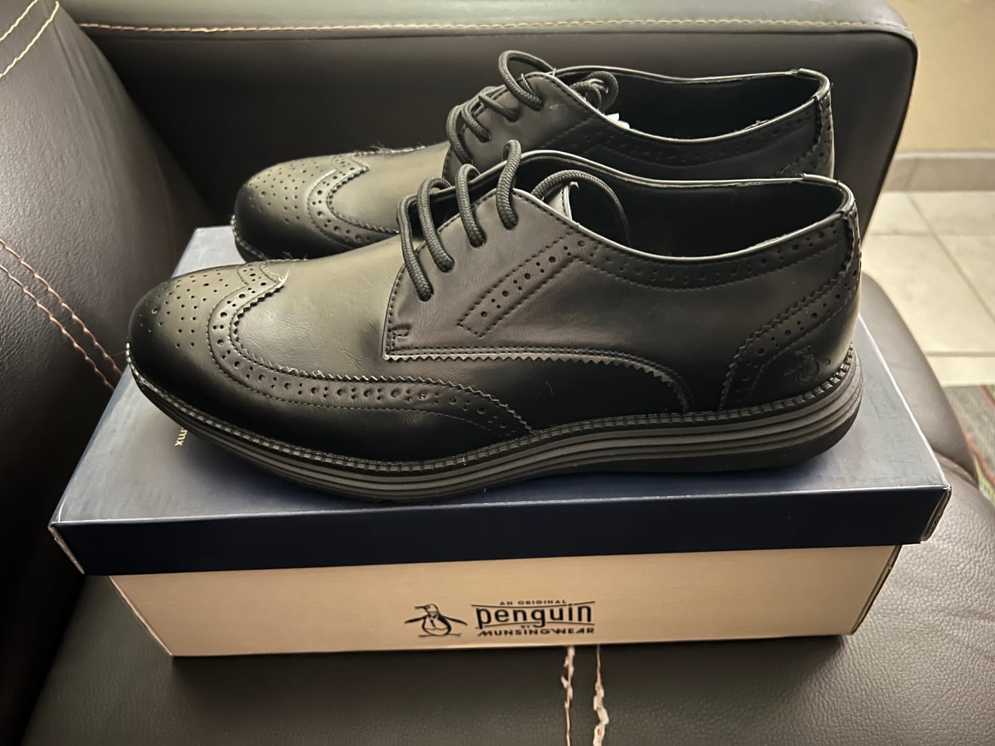 Customer photo review of Zapatos Bond Style Negro