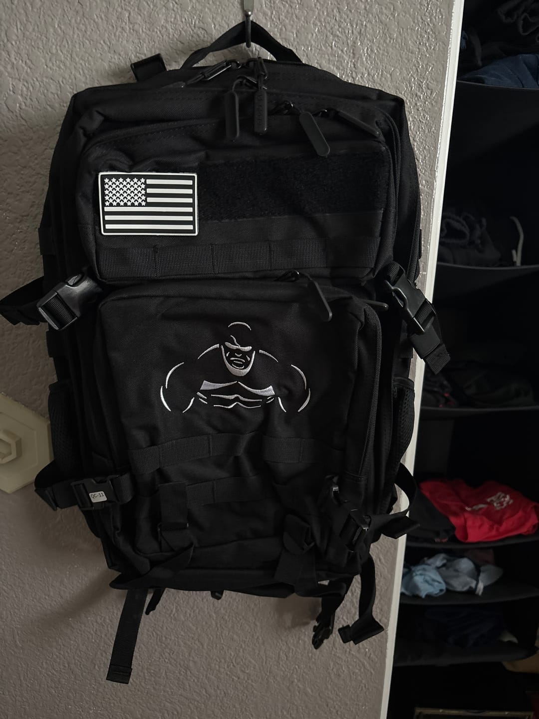 Customer photo review of Shaw Strength Backpack