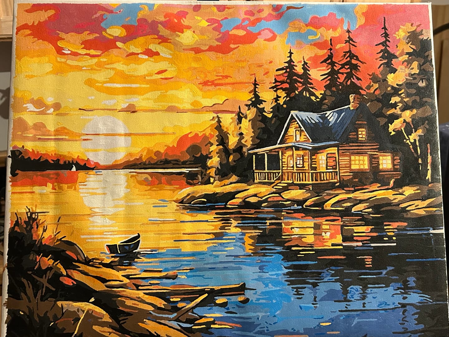 Customer photo review of Riverside Cabin