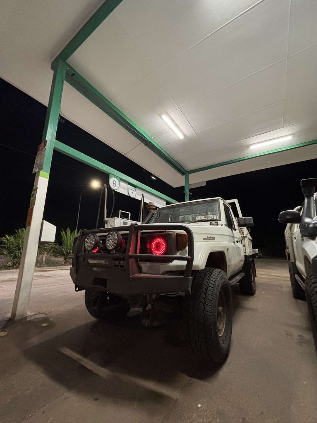 Customer photo review of 7" 'Firewheel' LED Colour Chasing Headlights