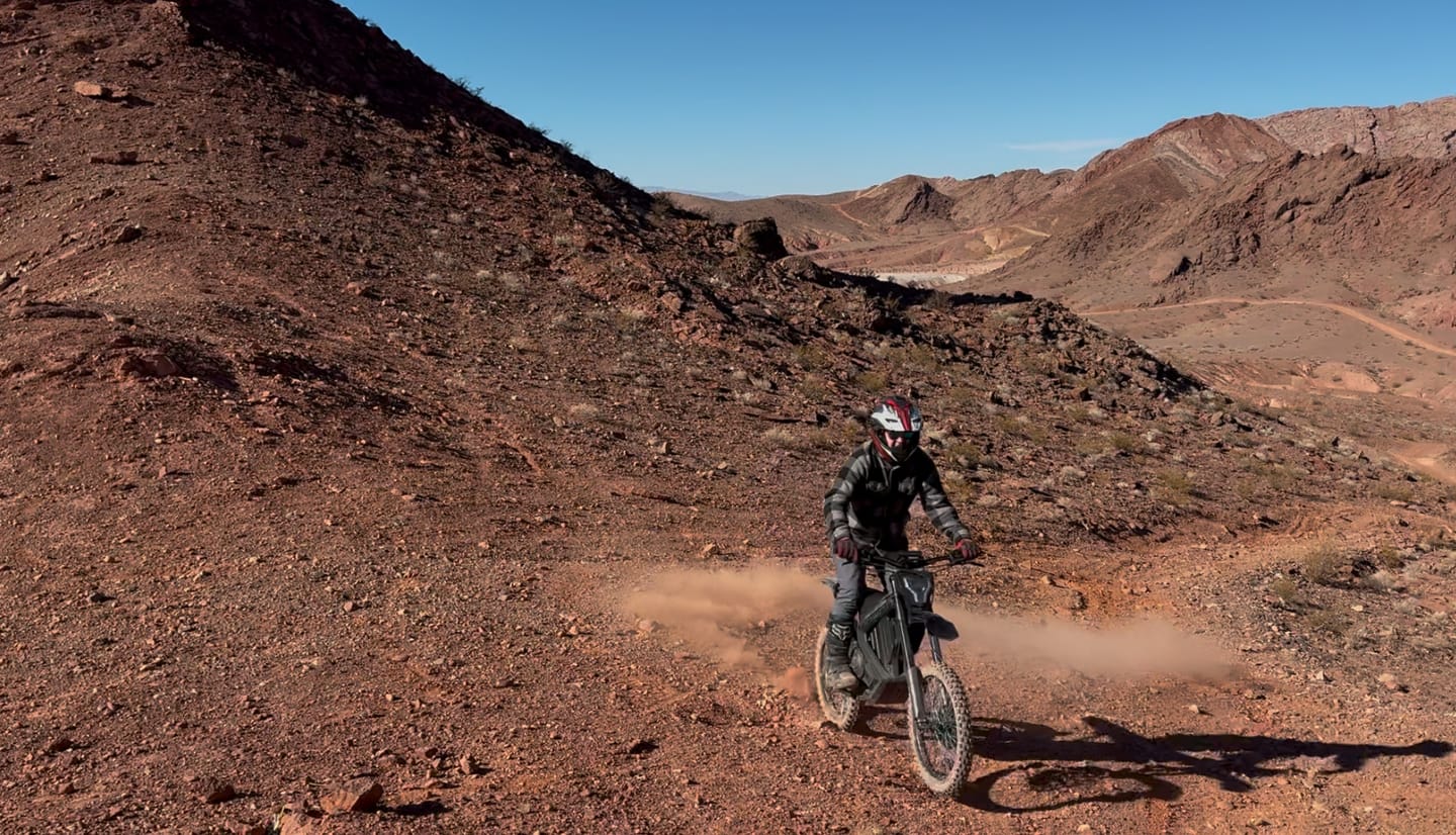 Customer photo review of 72V Rawrr Mantis Electric All-Terrain Bike