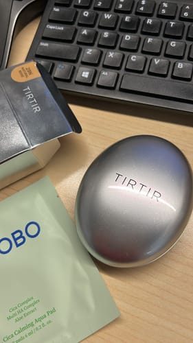 Customer photo review of Mask Fit Aura Cushion