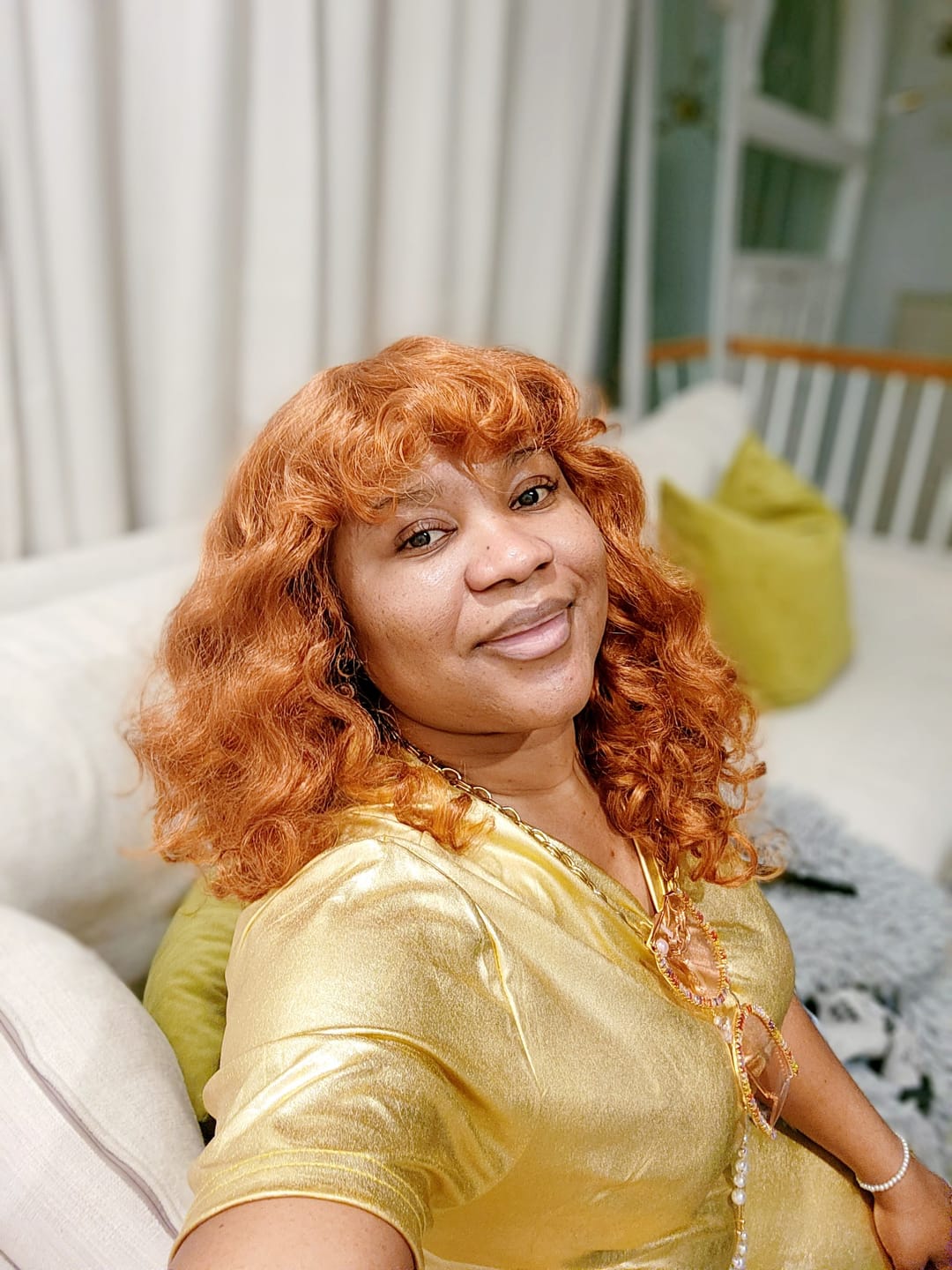 Customer photo review of Sensationnel Dashly Full Wig - UNIT 20
