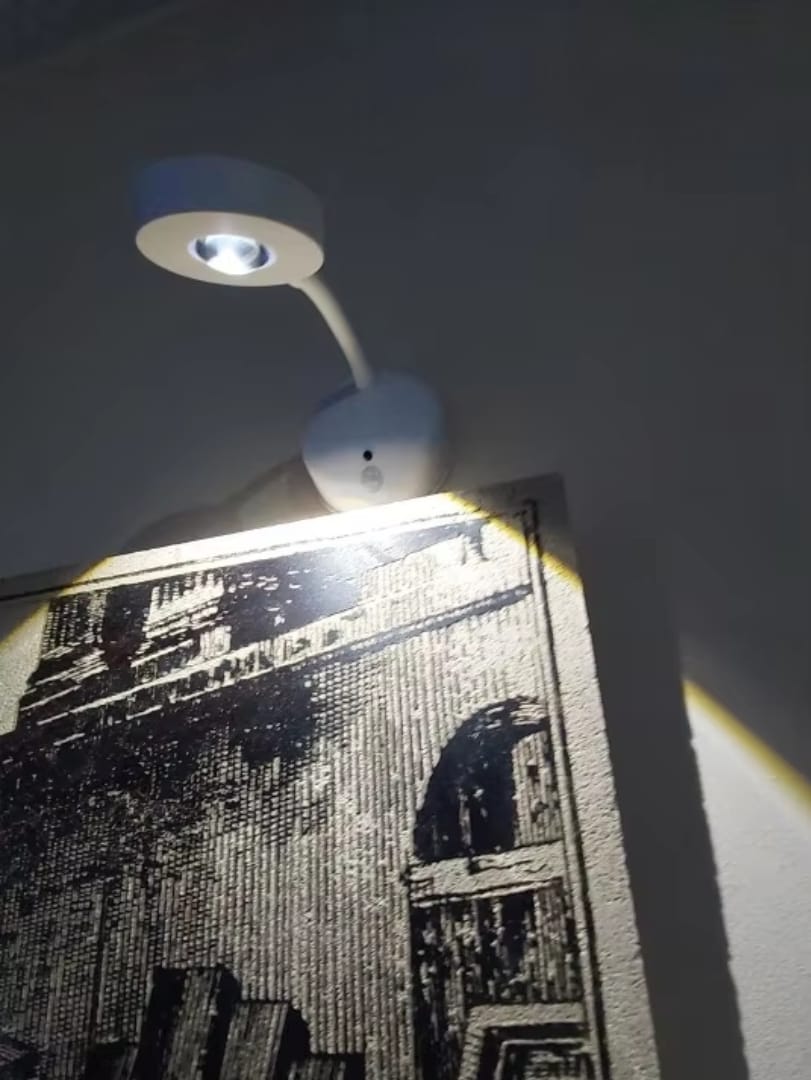 Customer photo review of Drahtloses LED Spot mit Bewegungssensor - Spark360