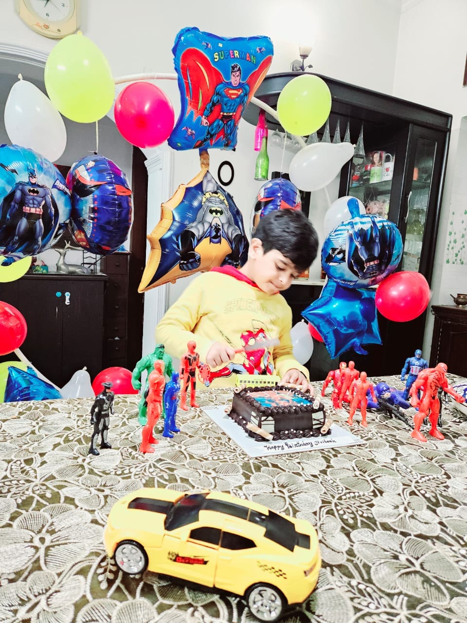 Customer photo review of Customized Photo Cake