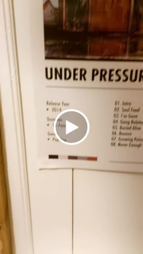 Customer video review of Logic - Under Pressure | Album Cover Poster