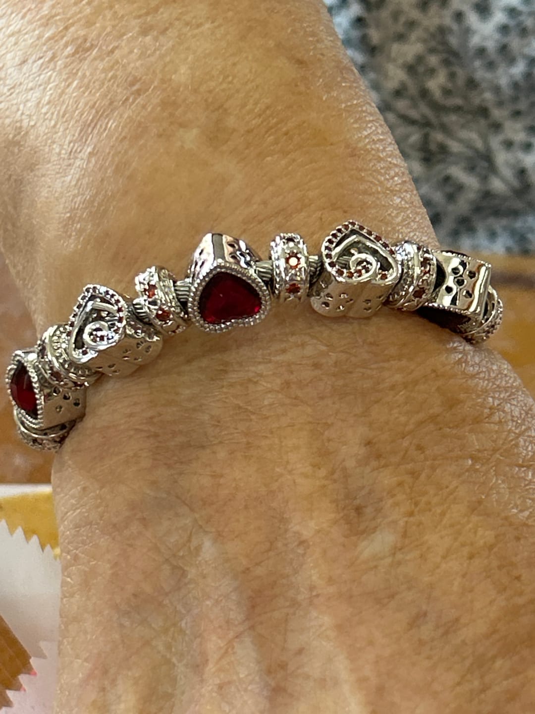 Customer photo review of To My Wife - You Are The Best Thing Bracelet