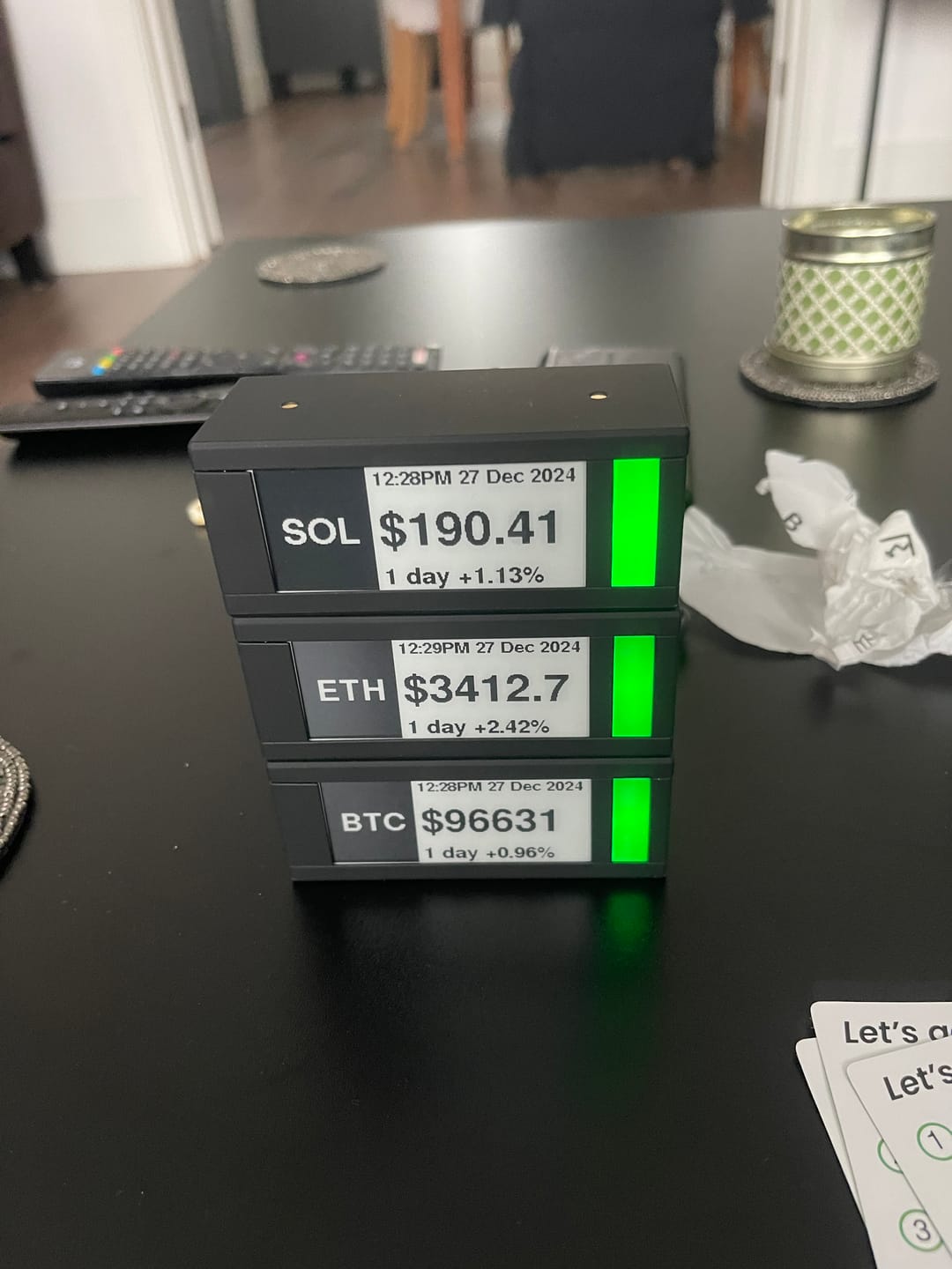 Customer photo review of TickrMeter