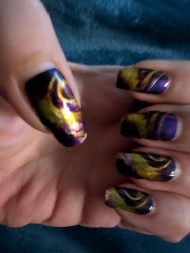 Birgit D. review of Golden Plum Marble (Chrome) image 1 out of 1