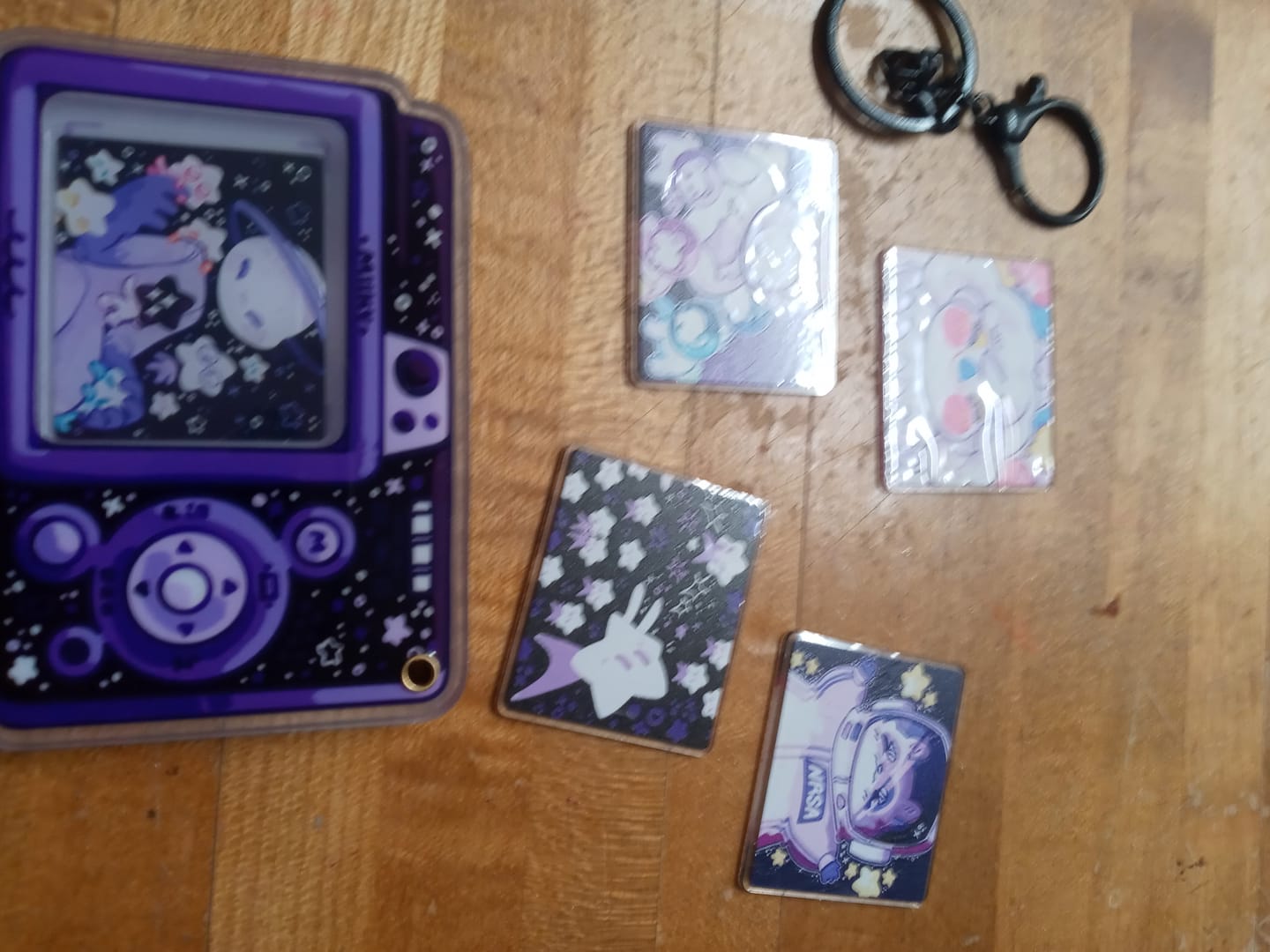 Customer photo review of PREORDER! Star Baby Camera Keychain Picture Frame