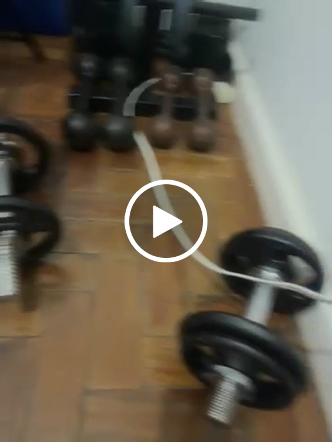 Customer video review of Par De Halter Maciços 35cm Cromado Com Rosca Ø 25,40mm