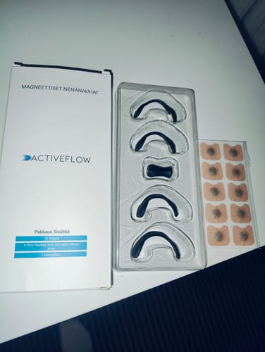 Customer photo review of Flow - Magneettiset Nenänauhat