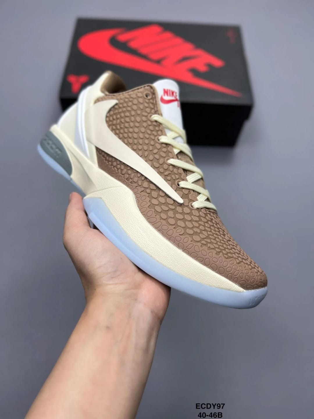 Customer photo review of NIKE KOBE 6 PROTRO x TRAVIS SCOTT REVERSE MOCHA