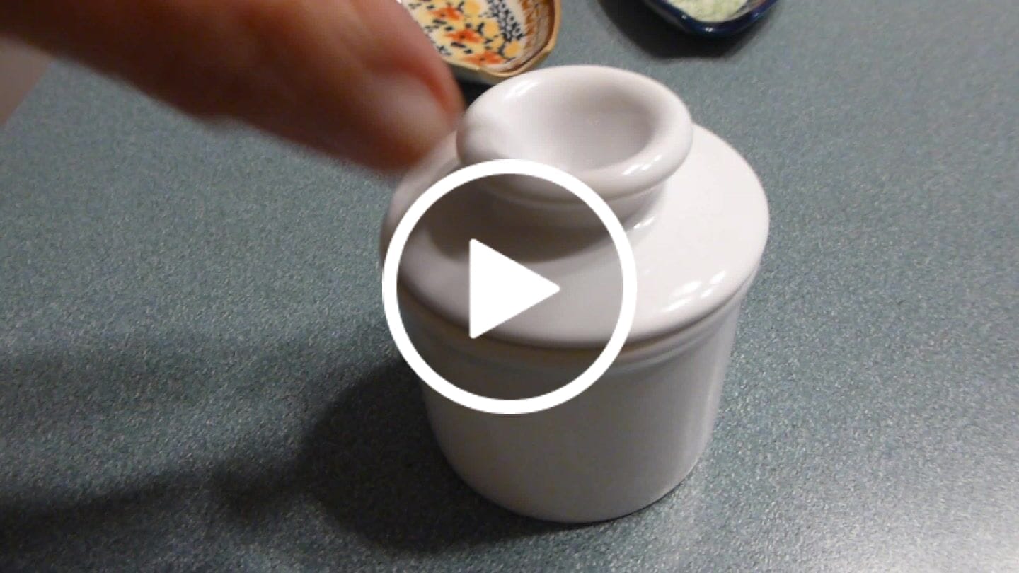 Customer video review of White (Junior) Petit Butter Bell Crock