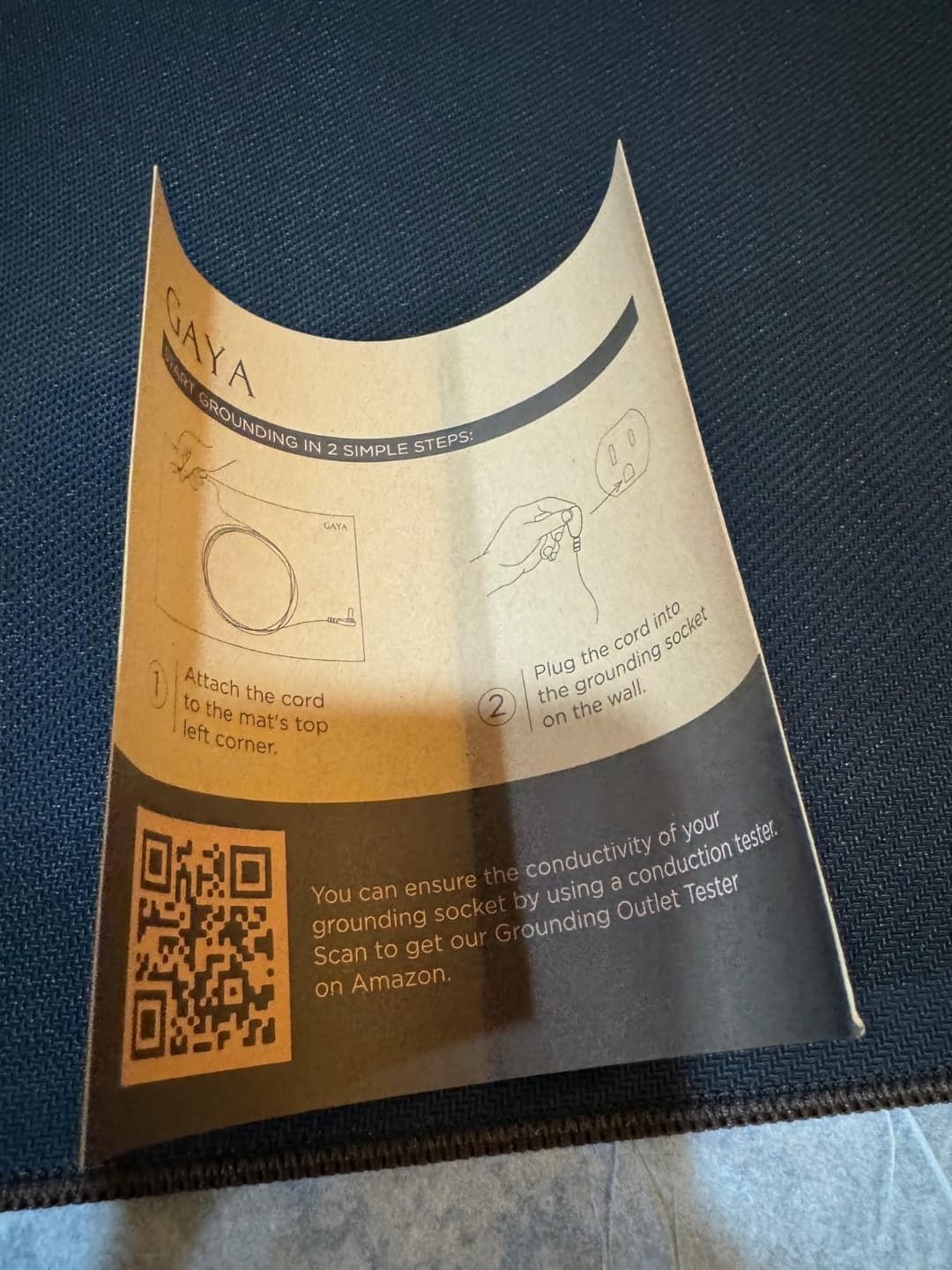 Customer photo review of GAYA™ Grounding Mat
