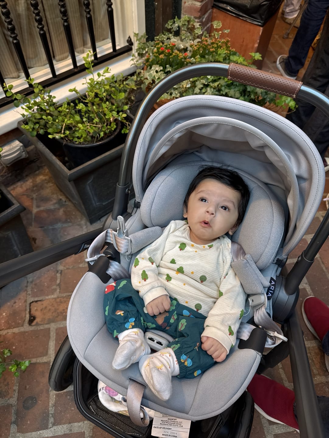 Customer photo review of Enchanted Forest Cosy Parachute Joggers