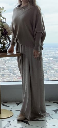 undefined review of Asymmetric Draped | Mocha image 1 out of 1