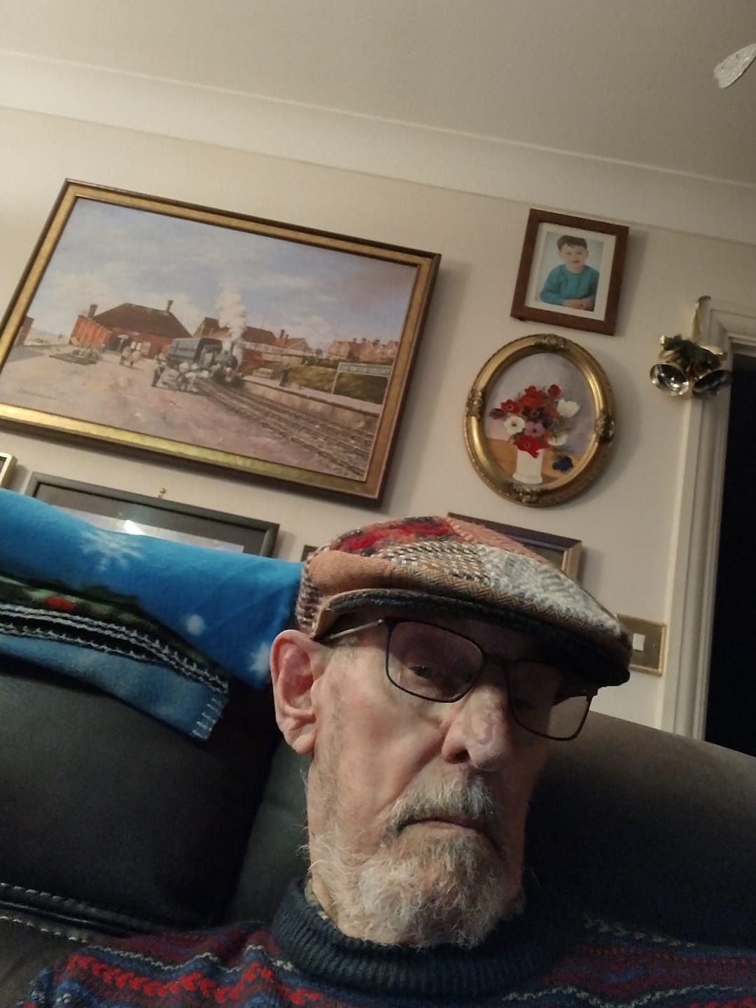Customer photo review of Vintage Cap Heavy Patchwork Tweed - LIMITED EDITION