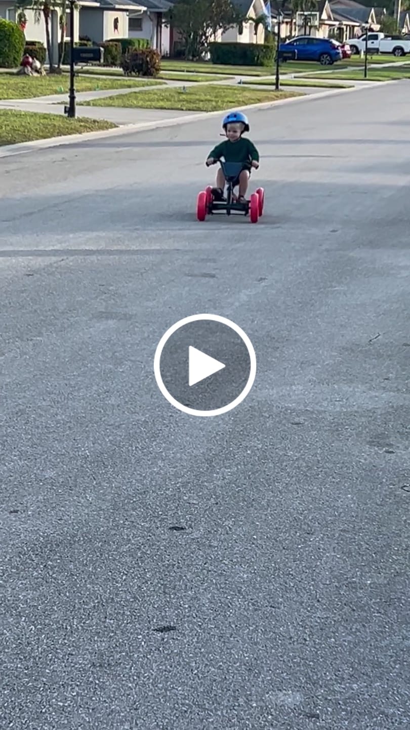 Customer video review of BERG Buzzy