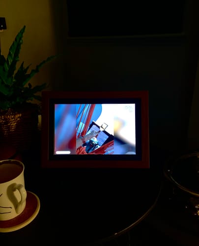 Customer photo review of Digital Photo Frame