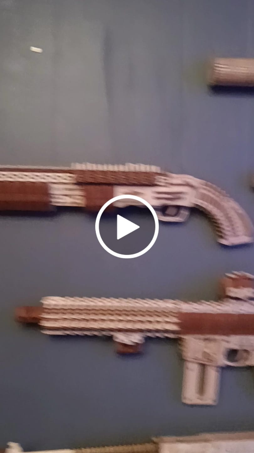 Customer video review of Rokrgeek AWM Sniper Rifle 3D Wooden Gun Puzzle