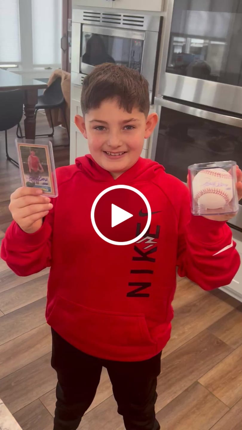 Customer video review of Autographed Official MLB Baseball
