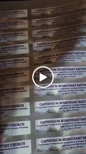 Customer video review of Build Your DTF Gang Sheet