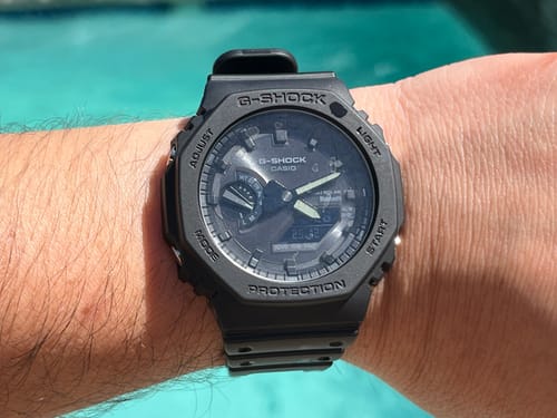 Customer photo review of Reloj Casio G-Shock Tough Solar "Casioak" GA-B2100-1A1DR Bluetooth