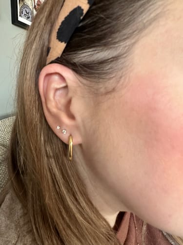 Customer photo review of Oval hoops