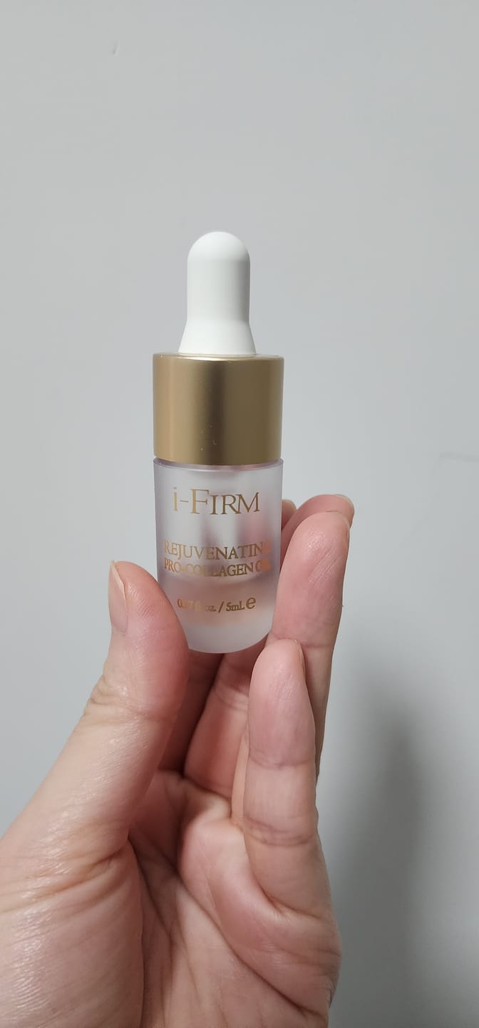 Customer photo review of i-FIRM Rejuvenating Pro-Collagen Oil 5mL