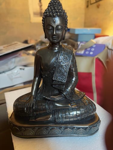 Customer photo review of Statue Bouddha "Paix Intérieure"