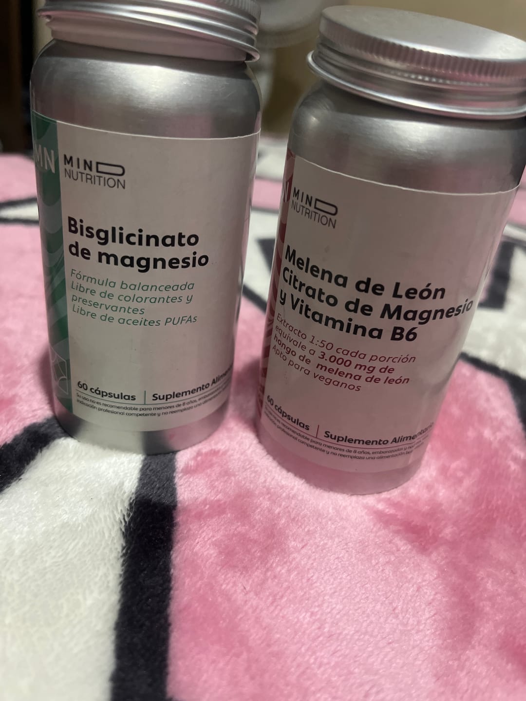 Customer photo review of Bisglicinato de Magnesio